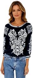 Rody s Forever Bluza tip ie dama R24, negru/alb , marimea 2XL (R7352XL)