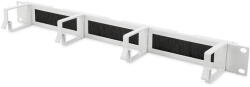 ASSMANN Kabelrangierpanel mit Bürste gray - 4 , 44x66mm (DN-97662) - vexio