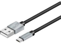 YENKEE Cablu Sync & Charge USB - Micro USB 2m - Conectori Metalici de Lux (YCU 222 BSR) (YCU 222 BSR) - vexio