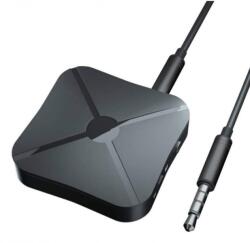 Techstar Transmitator si Receptor Audio Techstar® KN319, Bluetooth 4.2, Wireless, 2in1, Real Stereo, Adaptor TV, 3.5mm (SKU1021)