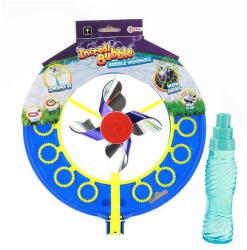 Toi-Toys Jucarie de facut baloane de sapun cu morisca si lumini 24x40 cm Toi-Toys, Albastru (TT68921Z_Albastru)