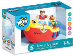 WOW Toys Jucarie de baie WOW Toys, Barca, Tommy Tug Boat, 1-5 ani (WW 04000)
