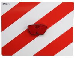 CARGOPARTS Placa de Avertizare / Informare Panou Informativ Vehicule Supradimensionate Dreapta (1buc cu Lampa Rosie pe Baterie (CARGO-T004/B)