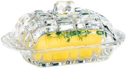  Untiera din sticla transparenta cu capac MADGENIX 17 x 10.5 cm