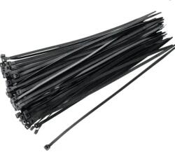 Index Coliere plastic strangere, zimtate, negre, 2.5X200MM INDEX (100Buc), BN25200 (BN25200)
