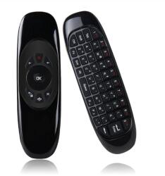 Techstar Tastatura Wireless Techstar® R15, QWERTY, Telecomanda Mini, Wireless 2.4G, Gyroscop, pentru IR PC, Smart TV, Android Box (SKU0807)