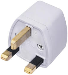 Akyga Adaptor Gender Changer Priza UK (BS), Alb - AK-AD-59 (AK-AD-59)