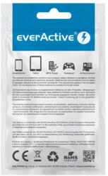 everActive cable USB-C 1m - White, silicone, quick charge, 3A - CBS-1CW (CBS-1CW)