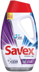 Savex Detergent Lichid, Savex, Premium 1.08 L Color Care 27 spalari