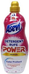 Asevi Detergent Lichid, Asevi, 1.4 L Power Color Gel 28 spalari