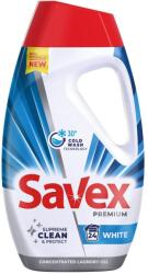 Savex Detergent Lichid, Savex, Premium 1.08 L White 27 spalari