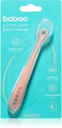 Baboo Silicone Spoon kiskanál Peachy Keen 6m+