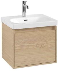 Villeroy & Boch Mobilier suspendat pentru lavoar Villeroy&Boch Skyla, 1 sertar Soft Close, 55 cm, nordic oak (C78300VJ)
