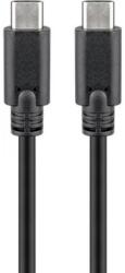 Goobay USB 3.1 Type C Összekötő Fekete 1m 67976 (67976)