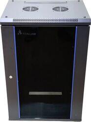 Extralink 18U 600X600 WALL-MOUNTED RACKMOUNT CABINET BLACK Raft montat pe perete Negru (EX.16880) - cel
