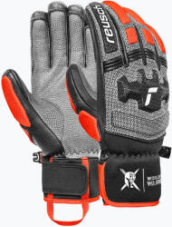 Reusch Mănuși de schi Reusch Worldcup Warrior DH black/silver/fluo red