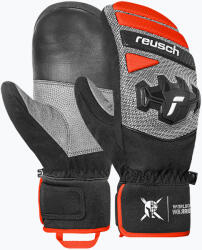 Reusch Mănuși de schi Reusch Worldcup Warrior R-Tex XT Mitten black/silver/fluo red