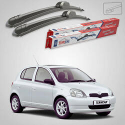 TeamCar Ștergătoare Toyota Yaris P1 Hatchback France 2001-2006 | Set Față Flat - TeamCar® (TC-YP1F-5338FL)