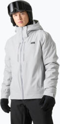 Helly Hansen Geacă de schi pentru bărbați Helly Hansen Alpha Lifaloft grey fog