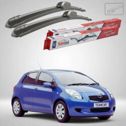 TeamCar Ștergătoare Toyota Yaris P9 Hatchback 2005-2011 | Set Față Flat - TeamCar® (TC-YP9F-6035FL)