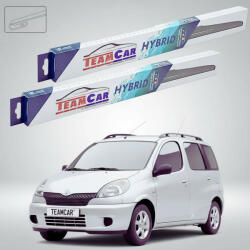 TeamCar Ștergătoare Toyota Yaris Verso P2 MPV 1999-2002 | Set Față Hibrid - TeamCar® (TC-YVP2-5540HB)