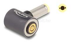 Delock Adapter Laptop töltő kábelhez 5, 5 x 2, 5 mm apa mágneses 8 tűs konnektor (DL80791) (DL80791)