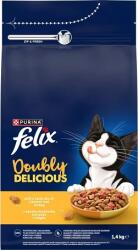FELIX Doubly Delicious csirke, pulyka és cékla száraz macskaeledel 1.4kg