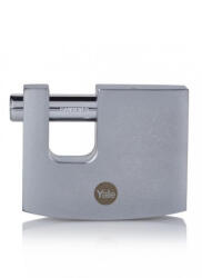 Yale Lakat, Yale, Y124B/70/115/1, 70 mm, ezüst, krómozott, fokozott biztonságú, sárgaréz test, kültéri, redőnyös ajtókhoz, 3 db kulccsal (TC252361)