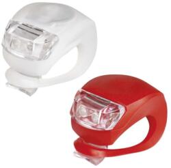 EMOS Lampă LED față + spate pentru bicicletă P3921 pentru 2×CR2032, 10 lm