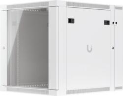 Ubiquiti UniFi UACC-Rack-12U-Wall-SW-G 12U Rack Cabinet Fully assembled wall-mount rack with built-in fans removable panels, engineered for easy equipment access space-efficient small-scale (UACC-RACK-12U-WALL