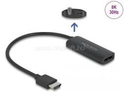 Delock HDMI-A apa - DisplayPort anya adapter 8K (DL64213) (DL64213)