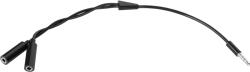  Inne Adaptor audio jack 3, 5 mm la 2 mufe stereo L-KOM0906 (KOM0906)