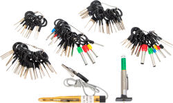  Set de scule de extragere pini și conectori, 80 de piese 44-293- (44-293) Cleste