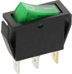  Comutator cu iluminare, verde, 230 V 1826- (1826)