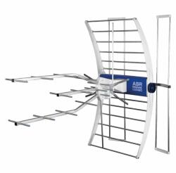 Telkom Telmor Aktív kültéri DVB-T2 TV antenna előerősítővel és bypass-szal L-ANT0713 (ANT0713)