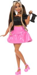 Mattel Barbie, Deluxe Style, papusa intr-un set negru si roz Papusa Barbie