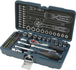 Bosch 1600A03AC7 1/4"-os racsnis készlet, 37 részes (1600A03AC7)