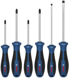 Bosch 1600A039PH Csavarhúzó készlet PH/PZ/SL, 6 pcs (1600A039PH)