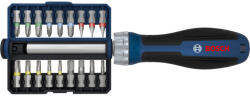 Bosch 1600A039PR Racsnis bitcsavarhúzó készlet, 18 db-os (1600A039PR)
