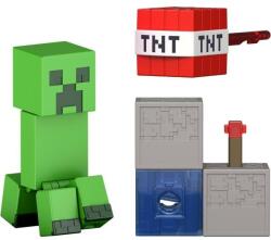 Mattel MINECRAFT® Redstone Charged figurină CREEPER 9cm (25JJR92) Figurina