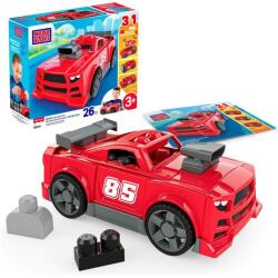 Mattel Mega Bloks Set de construcție mașină de curse 3 în 1 (25JKG35)