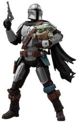 BLOKEES STAR WARS BLOKEES set de construcție MANDALORIAN CHAMPION CLASS 05 DIN DJARIN ȘI GROGU (BLK75805) Figurina