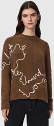 AllSaints pulover pentru femei cu lână UNWIND 9BY2-SWDYTP_88X (W033KF)