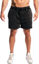 GymBeam Aura Washed Black Férfirövidnadrág S