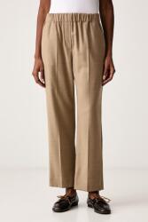 Weekend Max Mara pantaloni pentru femei din lână WKDHATELEY 9BY2-SPDZ7I_82X (2625136042600)