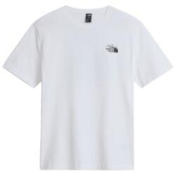 The North Face NATURAL HIGH SOCIETY RELAXED SHORT SLEEVE TEE-GRAPHIC UNISEX Tricou cu mânecă scurtă TNF WHITE S