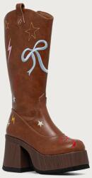 Koi Footwear cizme cu platformă pentru femei Jettison Chunky Cowboy Boots 9BY2-OBDTYP_88X