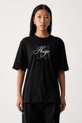 HUGO tricou pentru femei din bumbac Dashine_1 9BY2-TSDZ5A_99X (50570678)