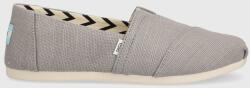 Toms espadrilles Alpargata - szürke Női 37.5