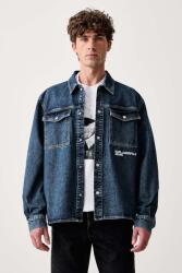 Karl Lagerfeld Jeans geacă tip cămașă pentru bărbați din denim 9BY2-KDMZHL_59J (B4M16004)